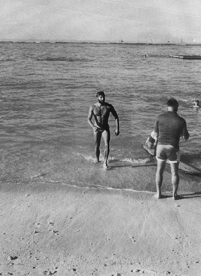Ironman Hawaii1978 Gordon Haller úszásból jövet