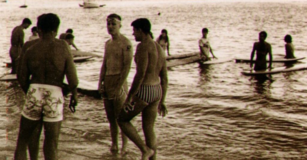 Ironman Hawaii1978 úszásra készülve