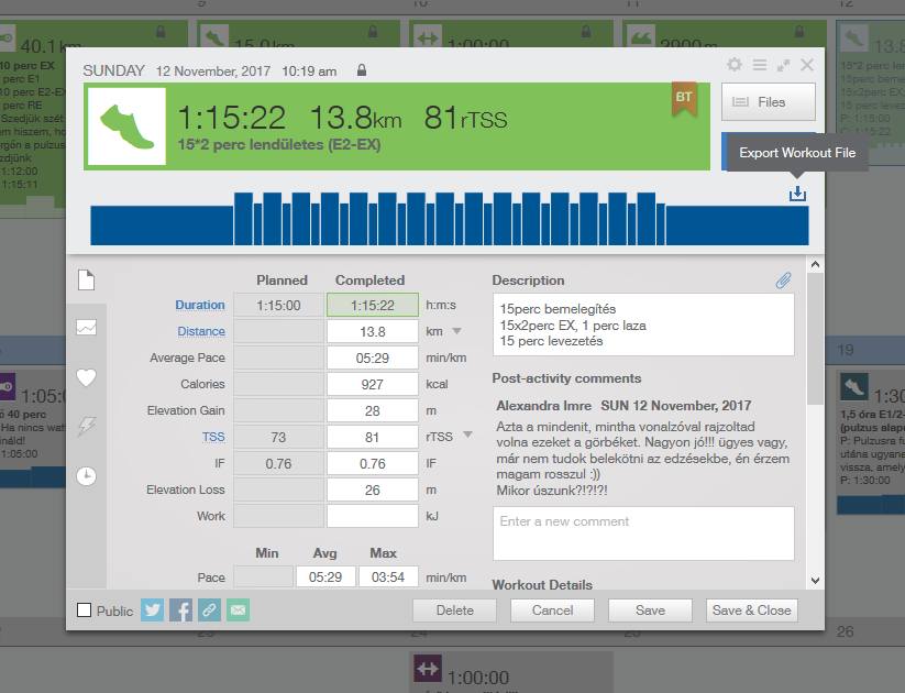 trainingpeaks to garmin