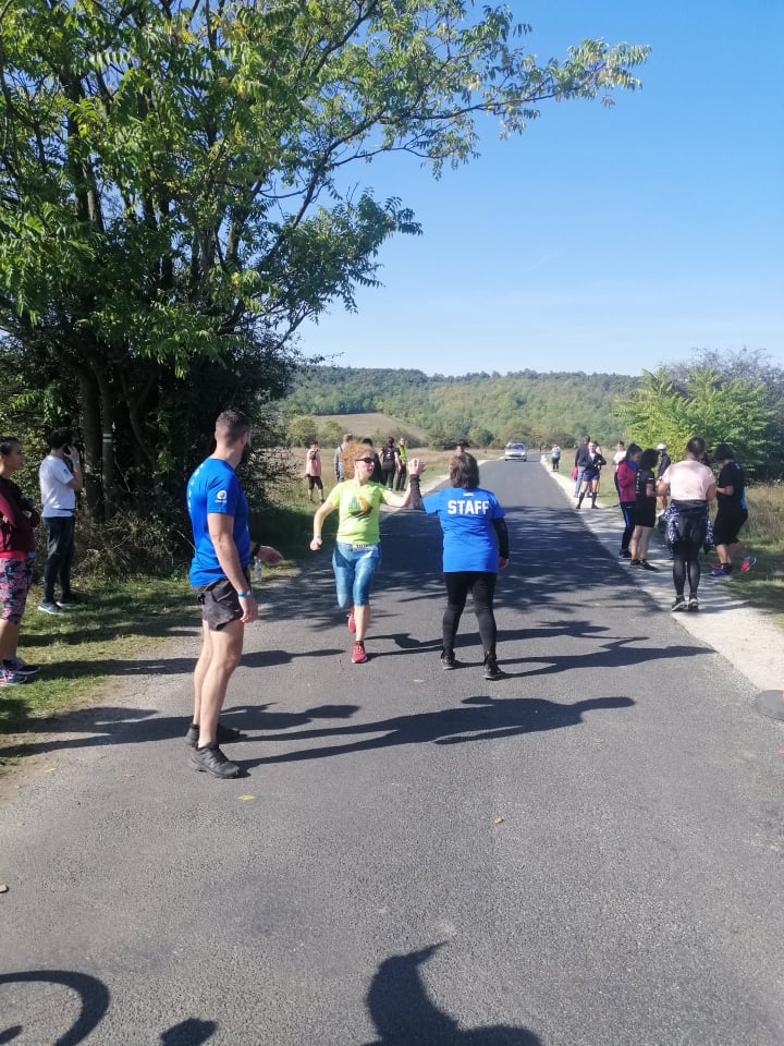 Ultrabalaton Ági és Szilárd váltás