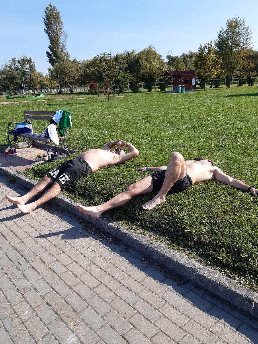 Ultrabalaton napfürdőzés