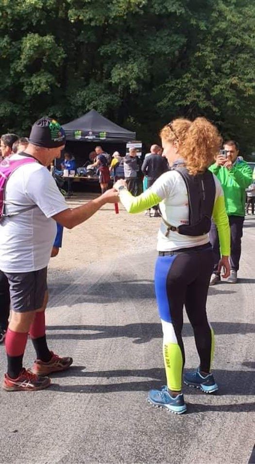 UltraBalatonn Trail 2021 Ági indul