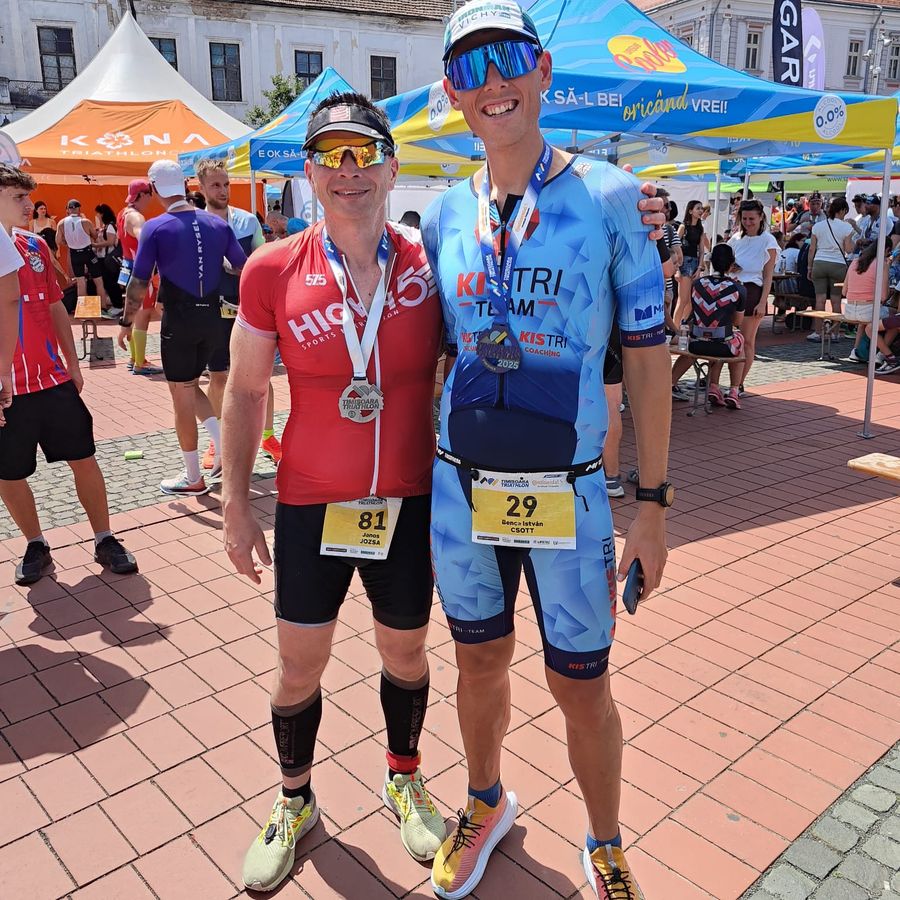 Temesvár Triatlon 2025 féltáv - Bencével