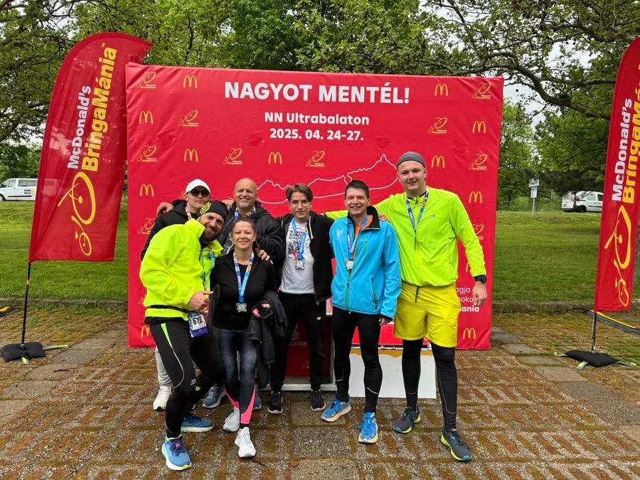 UltraBalaton 2025 beért a csapat